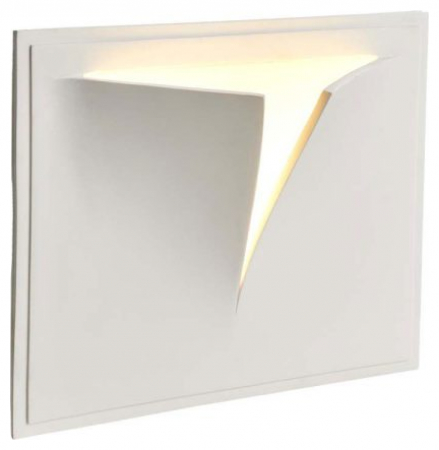 V-TAC Γύψινο Επιτοίχιο Χωνευτό Φωτιστικό για G9 LED Ορθογώνιο Άσπρο 6769