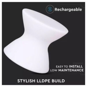 V-TAC Εξωτερικό φωτιστικό LED μπαταρίας 1.5W RGB σκαμπό επαναφορτιζόμενο SKU: 40231