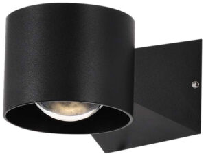 V-TAC Επιτοίχιο Φωτιστικό Κήπου LED Up-Down 5W 465lm 90° IP65 Φυσικό Λευκό Μαύρο Σώμα 10446