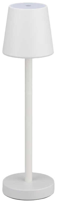 V-TAC Επιτραπέζιο Φωτιστικό 3W 70lm 180° IP20 Επαναφορτιζόμενο Touch Dimmable Φυσικό Λευκό Άσπρο Σώμα 10192