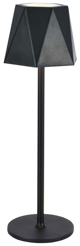 V-TAC Επιτραπέζιο Φωτιστικό 4W 150lm 100° IP20 CCT 3σε1 Επαναφορτιζόμενο Touch Dimmable Μαύρο Σώμα 10330