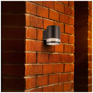 V-TAC Ηλιακό Επιτοίχιο Φωτιστικό Κήπου LED 1W IP44 Στρογγυλό με Αισθητήρα Μικροκυμάτων Ζεστό Λευκό Μαύρο Σώμα 10399