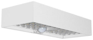 V-TAC Ηλιακό Επιτοίχιο Φωτιστικό Κήπου LED BRICK 6W 900lm IP65 με Αισθητήρα Κίνησης PIR Φυσικό Λευκό Άσπρο Σώμα 10308