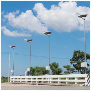 V-TAC Ηλιακό Φωτιστικό Δρόμου LED 35W 3500lm 120° Αδιάβροχο IP65 Bridgelux Chip με Χειριστήριο Γκρι Σώμα Φυσικό Λευκό 10228