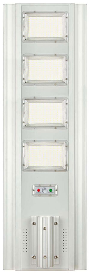 V-TAC Ηλιακό Φωτιστικό Δρόμου LED 400W 120° 4300lm IP65 με Αισθητήρα Κίνησης και Τηλεχειριστήριο Ψυχρό Λευκό Γκρι Σώμα 6760
