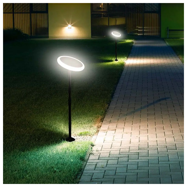 V-TAC Ηλιακό Φωτιστικό Κήπου LED SMD 2σε1 3W Αδιάβροχο IP65 260lm 360° με Ρυθμιζόμενη Κεφαλή και Ύψος Φυσικό Λευκό Μαύρο Σώμα 2τμχ./συσκ. 6667