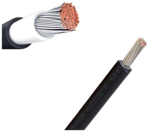 V-TAC Καλώδιο Φωτοβολταϊκών Πάνελ 4mm 100 μέτρα Μαύρο 11414