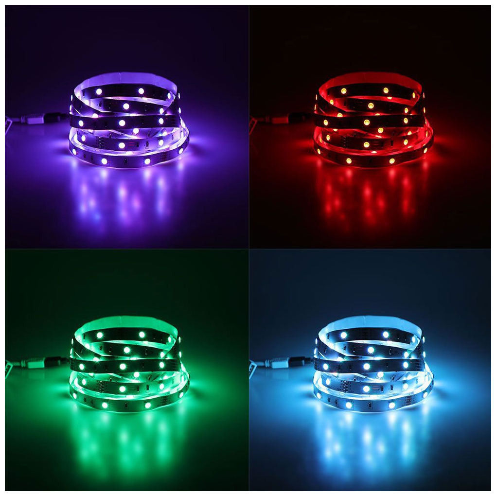 V-TAC Κιτ Ταινίας Magic LED RGB WiFi-Bluetooth 24V DC 13W SMD 5050 60LEDs/m 120° IP65 με Τηλεχειριστήριο και Τροφοδοτικό 23146 (5μέτρα)