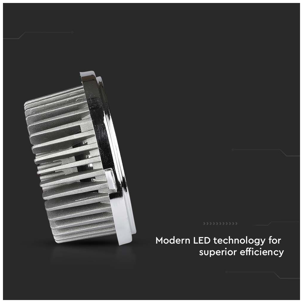 V-TAC Λάμπα LED Spot AR111 COB 20W ψυχρό λευκό 6400K 20°/40° αλουμίνιο σώμα SKU: 212794