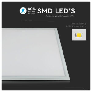V-TAC Πάνελ LED 36W 230V 120° 4320lm IP20 600x600mm Ψυχρό Λευκό 62396