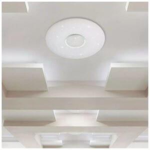 V-TAC Πλαφονιέρα LED Designer 20W40W20W Στρογγυλή Dimmable 3 σε 1