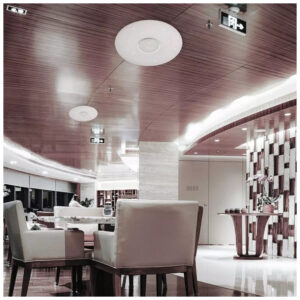 V-TAC Πλαφονιέρα LED Designer 20W40W20W Στρογγυλή Dimmable 3 σε 1