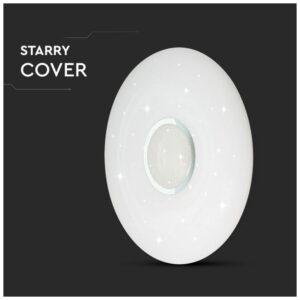 V-TAC Πλαφονιέρα LED Designer 20W40W20W Στρογγυλή Dimmable 3 σε 1