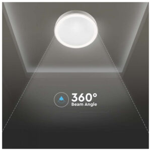 V-TAC Πλαφονιέρα LED Designer 20W/40W/20W στρογγυλή dimmable 3 σε 1 CCT