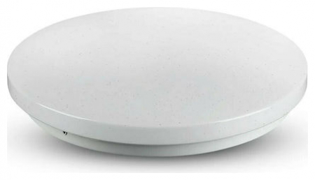 V-TAC Πλαφονιέρα Οροφής LED 36W 230V 360° 3900lm IP20 Ø500x80mm Στρογγυλή Starry Cover με Διακόπτη Εναλλαγής Χρωμάτων CCT 3σε1 217608