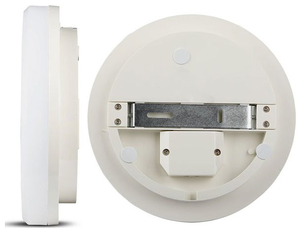 V-TAC Πλαφονιέρα Στρογγυλή LED 15W 230V 110° 1850lm IP44 Samsung Chip Ζεστό Λευκό 2113889
