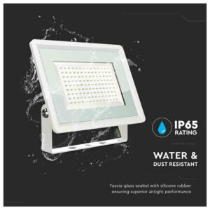 V-TAC Προβολέας LED F-Class 200W φυσικό λευκό 4000K λευκό σώμα 6735