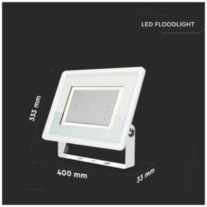 V-TAC Προβολέας LED F-Class 200W ψυχρό λευκό 6500K λευκό σώμα 6736