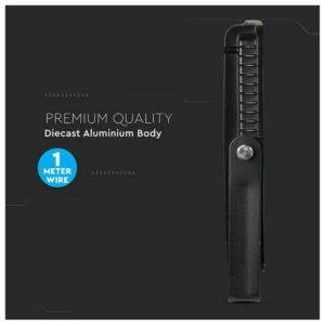 V-TAC Προβολέας LED Samsung chip 200W Ψυχρό λευκό 6500K μαύρο σώμα 21419