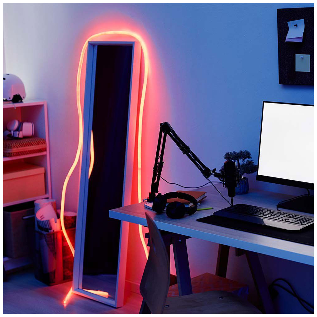 V-TAC Ταινία LED COB 24V DC 10W 840lm 320LEDs/m 120° IP67 Κόκκινη 23141 (5 μέτρα)