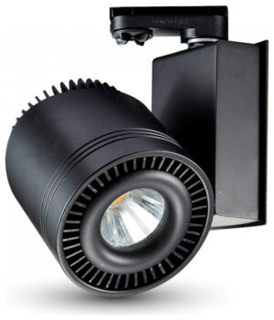 V-TAC Τριφασικό φωτιστικό ράγας 45W LED ψυχρό λευκό μαύρο SKU:1238