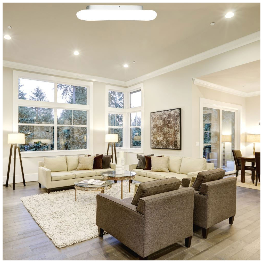 V-TAC Φωτιστικό Οροφής LED SMD 25W 230V 2500lm 120° IP20 Τετράγωνο με Εναλλαγή Χρώματος 3σε1 Άσπρο Σώμα Dimmable 213970