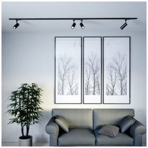 V-TAC Φωτιστικό Σποτ Τριφασικής Ράγας LED COB 7W 230V 700lm 24° IP20 Samsung Chip Μαύρο Σώμα Ψυχρό Λευκό 21355