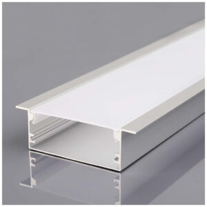 V-TAC Χωνευτό προφίλ αλουμινίου για ταινίες LED 2000x50x20mm SKU:23179