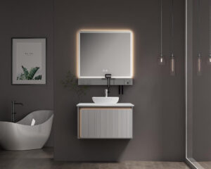 Καθρέφτης GREYS 80cm χρ. LIGHT GREY κωδ. 3MGRE080LGR