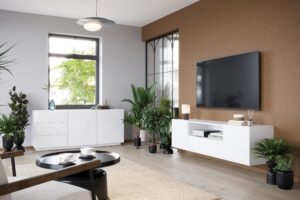 Μπουφές Soho Λευκό Ματ 167x71x43cm - BOG4589