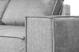 Γωνιακός Καναπές-Κρεβάτι Fabio με αποθηκευτικό χώρο, Γκρι - Αριστερή Γωνία - BOG4589