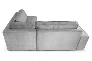 Γωνιακός Καναπές-Κρεβάτι Fabio με αποθηκευτικό χώρο, Γκρι - Αριστερή Γωνία - BOG4589