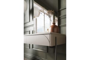 Τουαλέτα Sorena Μπεζ 104x82x45cm με μαύρα πόδια - BOG4589