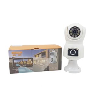 ΚΑΜΕΡΑ WI-FI ΠΕΡΙΣΤΡΕΦΟΜΕΝΗ ΜΕ ΝΤΟΥΙ Ε27 AT-04029