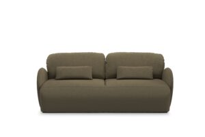 Διθέσιος Καναπές-Κρεβάτι Daniela με αποθηκευτικό χώρο 212x88x108cm Καφέ - BOG4215