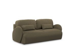 Διθέσιος Καναπές-Κρεβάτι Daniela με αποθηκευτικό χώρο 212x88x108cm Καφέ - BOG4215