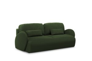 Διθέσιος Καναπές-Κρεβάτι Daniela με αποθηκευτικό χώρο 212x88x108cm Πράσινο - BOG4215