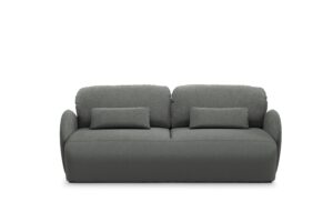 Διθέσιος Καναπές-Κρεβάτι Daniela με αποθηκευτικό χώρο 212x88x108cm Γκρι Σκούρο - BOG4215