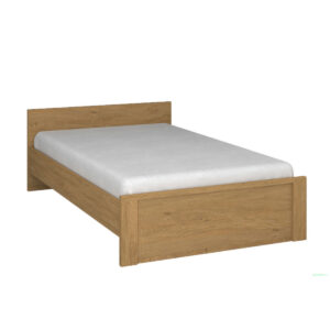 Κρεβάτι Pavi Ημίδιπλο Βελανιδιά με πάτωμα 120x200cm