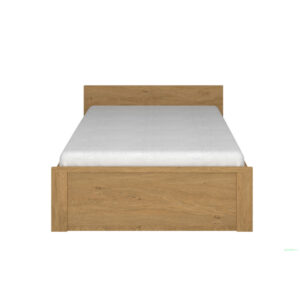 Κρεβάτι Pavi Ημίδιπλο Βελανιδιά με πάτωμα 120x200cm