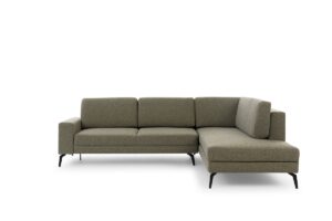 Γωνιακός Καναπές-Κρεβάτι Elento L Λαδί με αποθηκευτικό 284x219x88cm - Δεξιά Γωνία - BOG6543