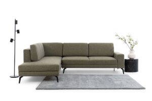 Γωνιακός Καναπές-Κρεβάτι Elento L Λαδί με αποθηκευτικό 284x219x88cm - Αριστερή Γωνία - BOG6543