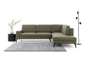 Γωνιακός Καναπές-Κρεβάτι Elento L Λαδί με αποθηκευτικό 284x219x88cm - Δεξιά Γωνία - BOG6543