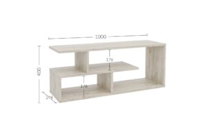 Έπιπλο TV Eden Γκρι 100x29.6x40cm