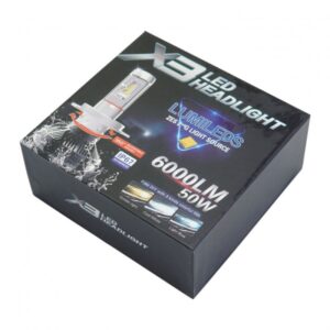 LED ΠΡΟΒΟΛΕΙΣ ΑΥΤΟΚΙΝΗΤΟΥ ΤΥΠΟΥ Η4 50W Χ3-Η4