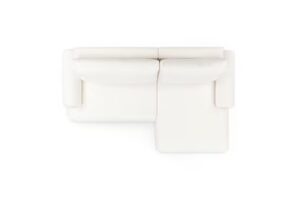 Γωνιακός Καναπές - Κρεβάτι Conor με αποθηκευτικό χώρο, Λευκό 264x84x163cm - Δεξιά Γωνία - BOG4657