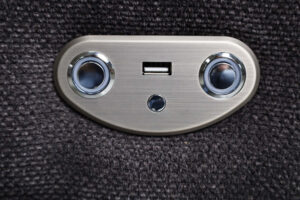 Boston πολυθρόνα Relax με ηλεκτρική ανάκλιση 101x100x102εκ. Γκρι Σκούρο ύφασμα