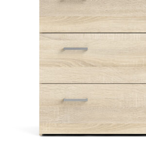 Space συρταριέρα με 3 συρτάρια 74,1x35,95x69,9εκ. Δρυς