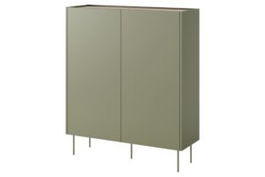 Μπουφές Dessi Λαδί + Δρυς 120x140x40cm - BOG4589