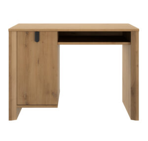 Lugano γραφείο με 1 πόρτα 110x56x77εκ. Artisan Oak